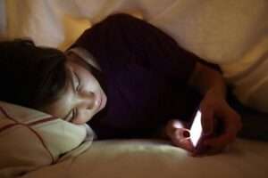 children addicted to technology